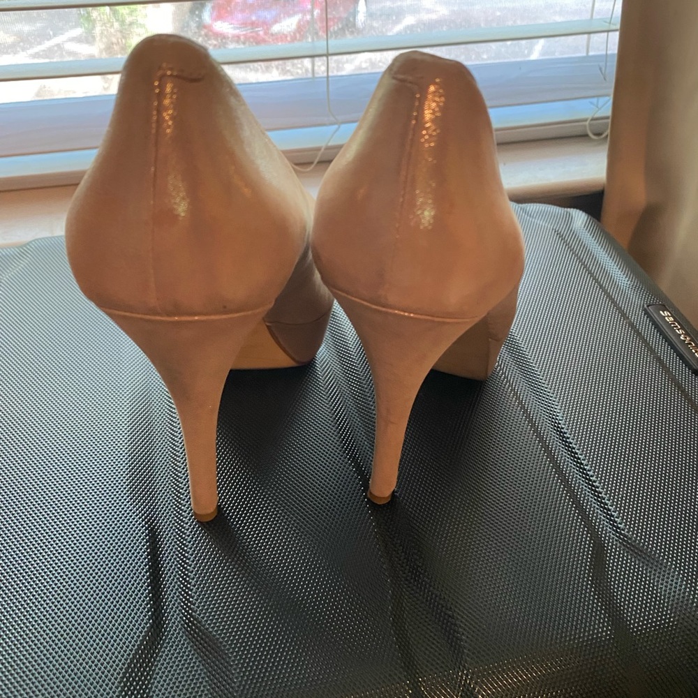 Enzo Angiolino heels. Fabulous with a few flaws.